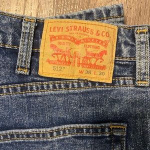 Levi’s Jeans | Levi Slim Taper Denim Blue Jeans | 38x30